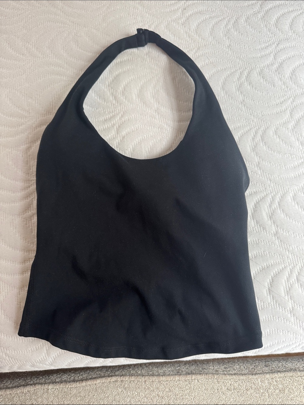 Black Halter Tank Top